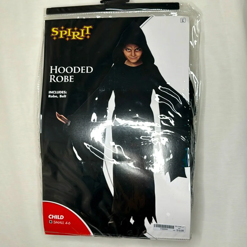Halloween Hooded Robe - Picture 2 of 11